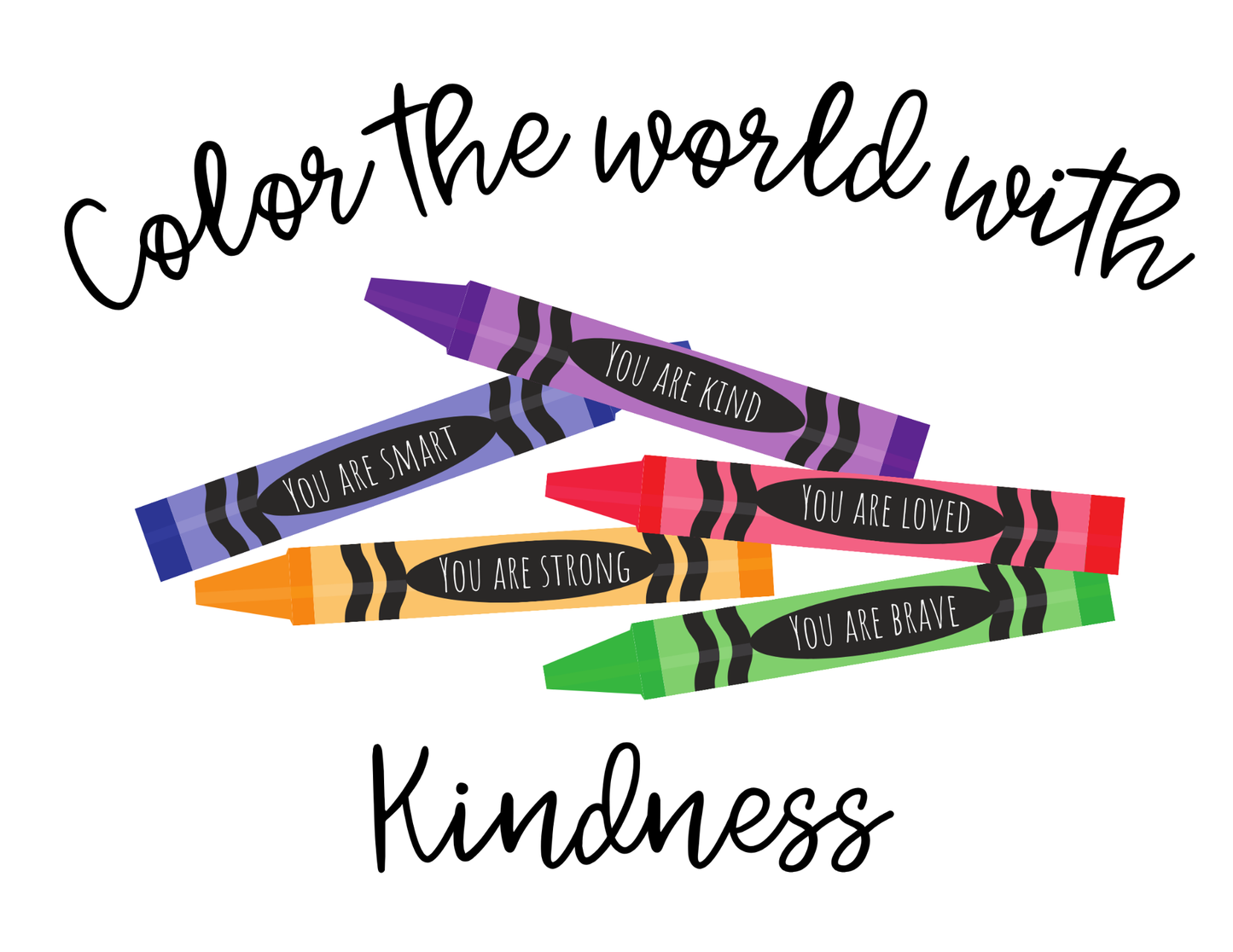Color the World with Kindness - Toddler