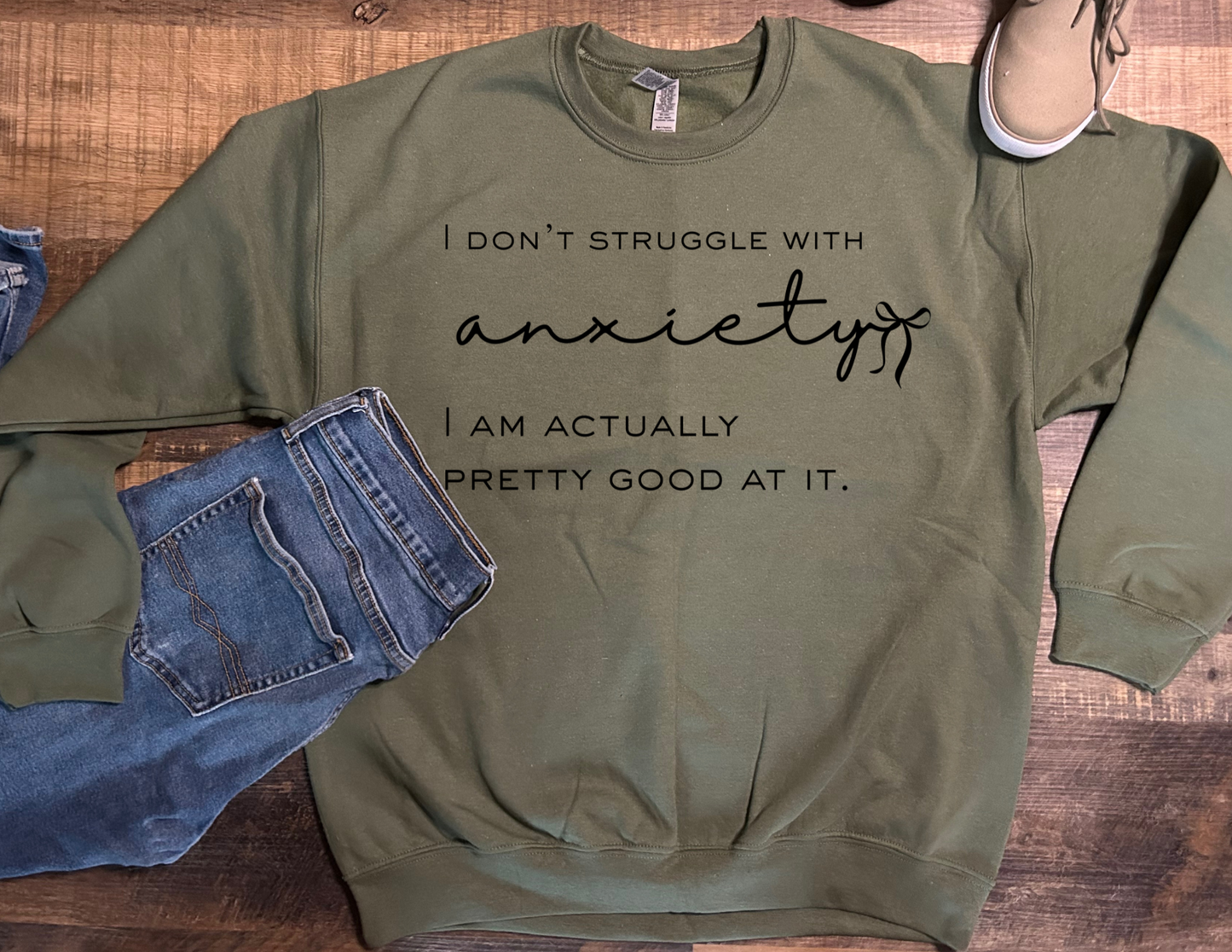 Anxiety (Black Writing)