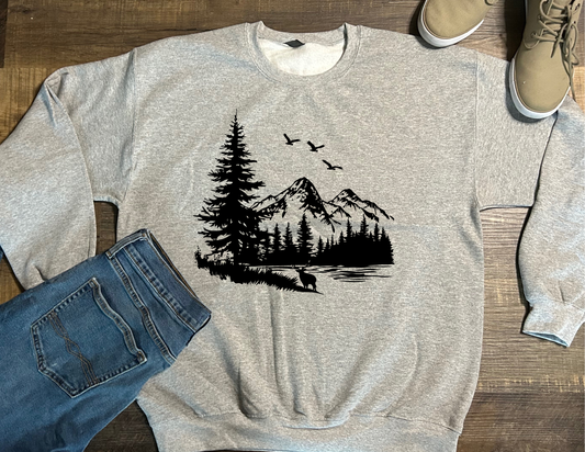 Mountains and Pine
