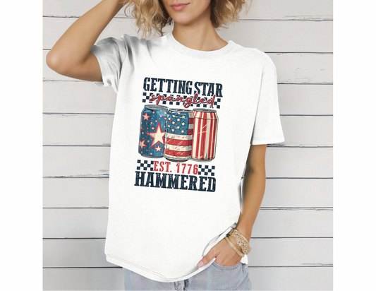 Getting Star, Spangled, Hammered