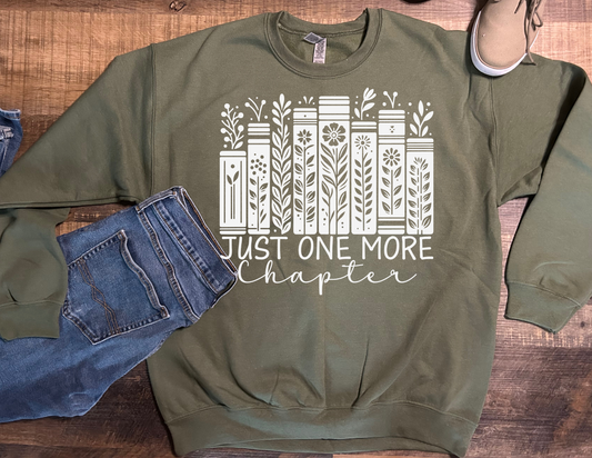 Just one more Chapter (White Writing)