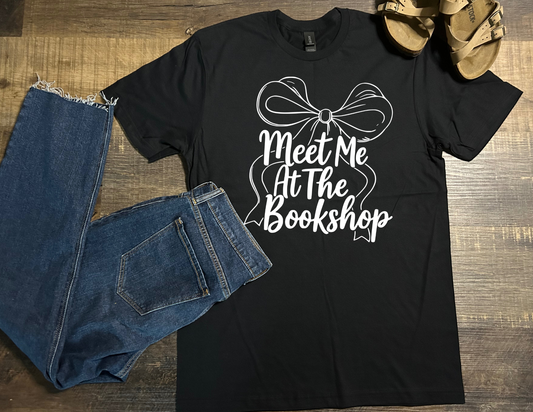 Meet me at the Bookshop (White Writing)