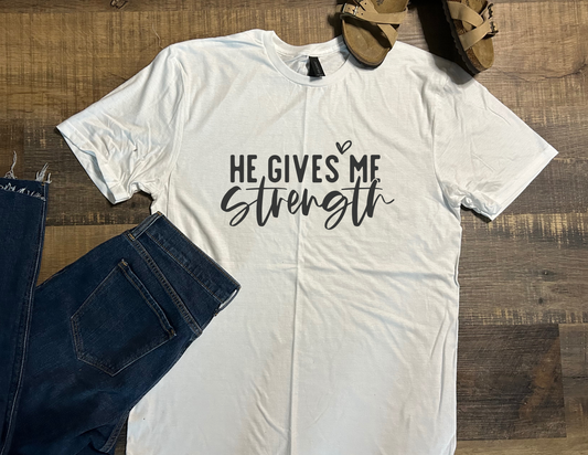 He Gives Me Strength