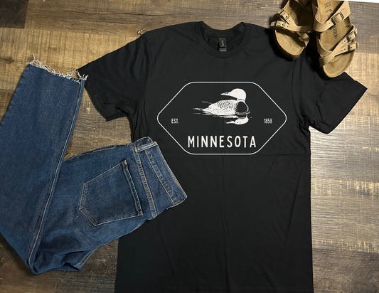Minnesota Loon (White Writing)